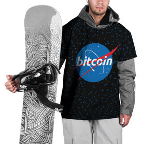 Накидка на куртку 3D с принтом BITCOIN в стиле NASA в Белгороде, 100% полиэстер |  | Тематика изображения на принте: bitcoin | btc | crypto | биткоин | валюта | деньги | криптовалюта | майнер | майнинг | цифровое золото