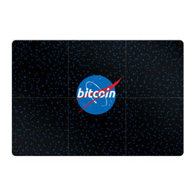 Магнитный плакат 3Х2 с принтом BITCOIN в стиле NASA в Белгороде, Полимерный материал с магнитным слоем | 6 деталей размером 9*9 см | bitcoin | btc | crypto | биткоин | валюта | деньги | криптовалюта | майнер | майнинг | цифровое золото