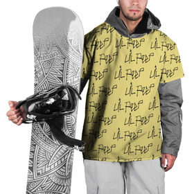 Накидка на куртку 3D с принтом LiL PEEP Pattern в Белгороде, 100% полиэстер |  | band | cry baby | emo | lil peep | music | musician | rap | swag | логотип | музыка | музыкант | нытик. | рэп | сваг | эмо