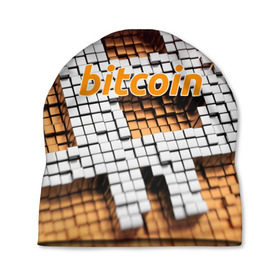 Шапка 3D с принтом BITCOIN в Белгороде, 100% полиэстер | универсальный размер, печать по всей поверхности изделия | bitcoin | btc | coin | crypto | ethereum | miner | mining | money | orange | биткоин | валюта | деньги | известные | криптовалюта | логотип | майнинг | монета | надписи.cash | оранжевый | цвет | цифровое золото | эфир
