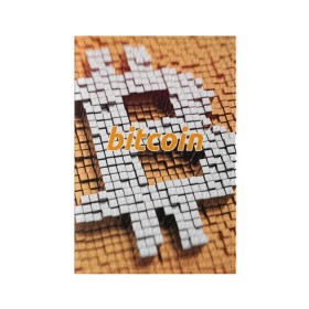 Обложка для паспорта матовая кожа с принтом BITCOIN в Белгороде, натуральная матовая кожа | размер 19,3 х 13,7 см; прозрачные пластиковые крепления | Тематика изображения на принте: bitcoin | btc | coin | crypto | ethereum | miner | mining | money | orange | биткоин | валюта | деньги | известные | криптовалюта | логотип | майнинг | монета | надписи.cash | оранжевый | цвет | цифровое золото | эфир