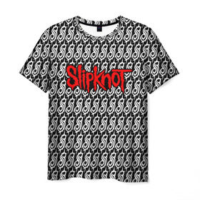 Мужская футболка 3D с принтом Slipknot в Белгороде, 100% полиэфир | прямой крой, круглый вырез горловины, длина до линии бедер | slipknot | альтернативный | грув | кори тейлор | крис фен | метал | музыка | ню | рок | слайпкнот | слипкнот | слипнот