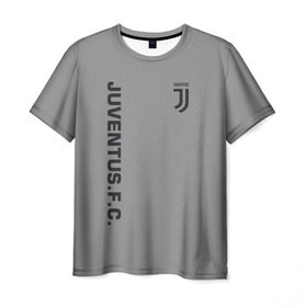 Мужская футболка 3D с принтом Juventus 2018 Vintage в Белгороде, 100% полиэфир | прямой крой, круглый вырез горловины, длина до линии бедер | fc | juventus | спорт | спортивные | фк | футбол | футбольный клуб | ювентус