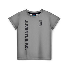 Детская футболка 3D с принтом Juventus 2018 Vintage в Белгороде, 100% гипоаллергенный полиэфир | прямой крой, круглый вырез горловины, длина до линии бедер, чуть спущенное плечо, ткань немного тянется | Тематика изображения на принте: fc | juventus | спорт | спортивные | фк | футбол | футбольный клуб | ювентус
