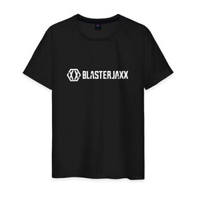 Мужская футболка хлопок с принтом Blasterjaxx в Белгороде, 100% хлопок | прямой крой, круглый вырез горловины, длина до линии бедер, слегка спущенное плечо. | 