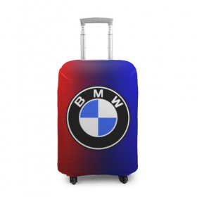 Чехол для чемодана 3D с принтом BMW SPORT ABSTRACT в Белгороде, 86% полиэфир, 14% спандекс | двустороннее нанесение принта, прорези для ручек и колес | auto | automobile | bmw | car | machine | motor | motor car | sport car | автомашина | легковой автомобиль | спортивный автомобиль | тачка