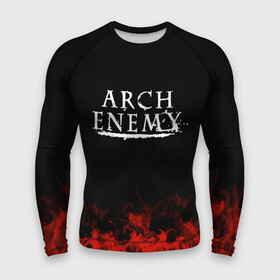 Мужской рашгард 3D с принтом Arch Enemy в Белгороде,  |  | arch enemy | band | metal | music | rock | атрибутика | группа | метал | музыка | рок