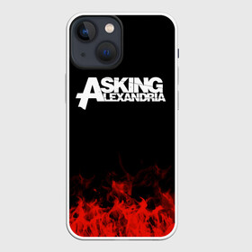 Чехол для iPhone 13 mini с принтом Asking Alexandria в Белгороде,  |  | asking alexandria | band | metal | music | rock | атрибутика | группа | метал | музыка | рок