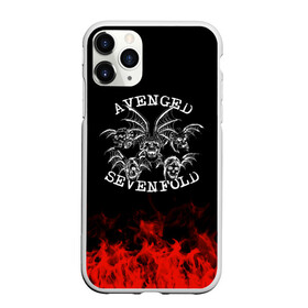 Чехол для iPhone 11 Pro Max матовый с принтом Avenged Sevenfold в Белгороде, Силикон |  | avenged sevenfold | band | metal | music | rock | атрибутика | группа | метал | музыка | рок