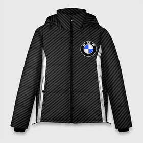 Мужская зимняя куртка 3D с принтом BMW Motorsport Carbon в Белгороде, верх — 100% полиэстер; подкладка — 100% полиэстер; утеплитель — 100% полиэстер | длина ниже бедра, свободный силуэт Оверсайз. Есть воротник-стойка, отстегивающийся капюшон и ветрозащитная планка. 

Боковые карманы с листочкой на кнопках и внутренний карман на молнии. | Тематика изображения на принте: bmw | bmw motorsport | bmw performance | carbon | m | motorsport | performance | sport | бмв | карбон | моторспорт | спорт