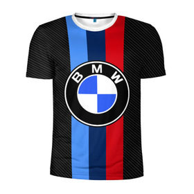 Мужская футболка 3D спортивная с принтом BMW Motorsport Carbon в Белгороде, 100% полиэстер с улучшенными характеристиками | приталенный силуэт, круглая горловина, широкие плечи, сужается к линии бедра | bmw | bmw motorsport | bmw performance | carbon | m | motorsport | performance | sport | бмв | карбон | моторспорт | спорт