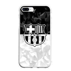 Чехол для iPhone 7Plus/8 Plus матовый с принтом FC Barca Black Collection в Белгороде, Силикон | Область печати: задняя сторона чехла, без боковых панелей | Тематика изображения на принте: fc barcelona | fcb | барселона | спорт | спортивные | футбол | футбольный клуб