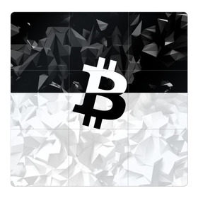 Магнитный плакат 3Х3 с принтом BITCOIN Black Collection в Белгороде, Полимерный материал с магнитным слоем | 9 деталей размером 9*9 см | Тематика изображения на принте: bitcoin | btc | crypto | miner | mining | биткоин | валюта | деньги | криптовалюта | майнинг | цифровое золото