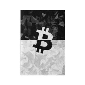 Обложка для паспорта матовая кожа с принтом BITCOIN Black Collection в Белгороде, натуральная матовая кожа | размер 19,3 х 13,7 см; прозрачные пластиковые крепления | bitcoin | btc | crypto | miner | mining | биткоин | валюта | деньги | криптовалюта | майнинг | цифровое золото