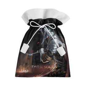 Подарочный 3D мешок с принтом Dark Souls в Белгороде, 100% полиэстер | Размер: 29*39 см | Тематика изображения на принте: dark souls | praise the sun | you died | дарк соулс | темные души