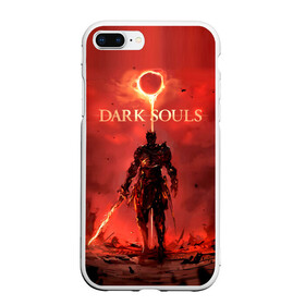 Чехол для iPhone 7Plus/8 Plus матовый с принтом Dark Souls в Белгороде, Силикон | Область печати: задняя сторона чехла, без боковых панелей | dark souls | praise the sun | you died | дарк соулс