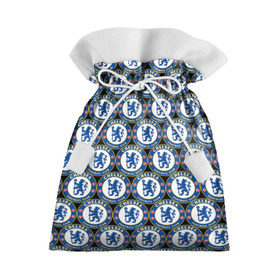 Подарочный 3D мешок с принтом Chelsea в Белгороде, 100% полиэстер | Размер: 29*39 см | chelsea | england | football | logo | london | sport | англия | арт | лига | лого | спорт | стикеры | текстура | фк | футбол | футбольный клуб | челси | эмблема