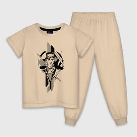 Детская пижама хлопок с принтом Молодой Маяковский в Белгороде, 100% хлопок |  брюки и футболка прямого кроя, без карманов, на брюках мягкая резинка на поясе и по низу штанин
 | авангард | геометрия | портрет | поэт