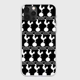 Чехол для iPhone 12 Pro Max с принтом Tottenham Black&White в Белгороде, Силикон |  | england | football | logo | sport | tottenham hotspur | англия | арт | лига | лого | спорт | текстура | фк | футбол | футбольный клуб | эмблема