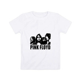 Детская футболка хлопок с принтом Pink Floyd в Белгороде, 100% хлопок | круглый вырез горловины, полуприлегающий силуэт, длина до линии бедер | pink floyd | pinkfloyd | арт | артрок | группа | дэвид гилмор | пинк флойд | пинкфлойд | прогрессивный | психоделический | рок | сид барретт | симфонический | спэйс | эйсид | экспериментальный