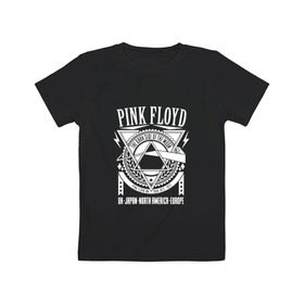 Детская футболка хлопок с принтом Pink Floyd в Белгороде, 100% хлопок | круглый вырез горловины, полуприлегающий силуэт, длина до линии бедер | Тематика изображения на принте: pink floyd | pinkfloyd | арт | артрок | группа | дэвид гилмор | пинк флойд | пинкфлойд | прогрессивный | психоделический | рок | сид барретт | симфонический | спэйс | эйсид | экспериментальный