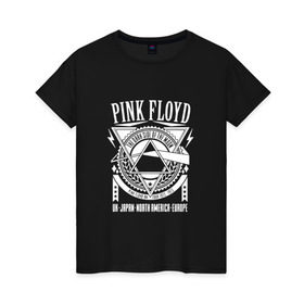 Женская футболка хлопок с принтом Pink Floyd в Белгороде, 100% хлопок | прямой крой, круглый вырез горловины, длина до линии бедер, слегка спущенное плечо | pink floyd | pinkfloyd | арт | артрок | группа | дэвид гилмор | пинк флойд | пинкфлойд | прогрессивный | психоделический | рок | сид барретт | симфонический | спэйс | эйсид | экспериментальный