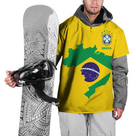 Накидка на куртку 3D с принтом Бразилия, форма в Белгороде, 100% полиэстер |  | brazil | uniform
