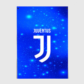 Постер с принтом Juventus space collection в Белгороде, 100% бумага
 | бумага, плотность 150 мг. Матовая, но за счет высокого коэффициента гладкости имеет небольшой блеск и дает на свету блики, но в отличии от глянцевой бумаги не покрыта лаком | football | soccer | ювентус