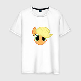 Мужская футболка хлопок с принтом My Little Pony в Белгороде, 100% хлопок | прямой крой, круглый вырез горловины, длина до линии бедер, слегка спущенное плечо. | my little pony | арт | игра | лошадь | май литл пони | мультфильм | пони | прикольные