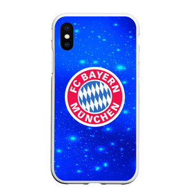 Чехол для iPhone XS Max матовый с принтом FC Bayern Munchen space 2018 в Белгороде, Силикон | Область печати: задняя сторона чехла, без боковых панелей | bayern munchen | football | footer | soccer | socker | спорт | футбол | футбольный клуб