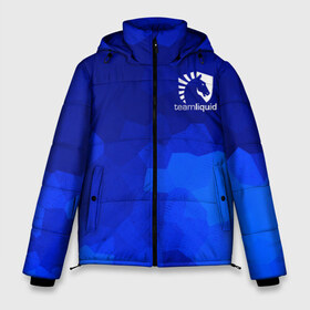 Мужская зимняя куртка 3D с принтом Team Liquid Cybersport в Белгороде, верх — 100% полиэстер; подкладка — 100% полиэстер; утеплитель — 100% полиэстер | длина ниже бедра, свободный силуэт Оверсайз. Есть воротник-стойка, отстегивающийся капюшон и ветрозащитная планка. 

Боковые карманы с листочкой на кнопках и внутренний карман на молнии. | awp | counter strike | game | skin | team liquid | игры | кибер спорт | скин