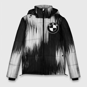 Мужская зимняя куртка 3D с принтом BMW sport collection black в Белгороде, верх — 100% полиэстер; подкладка — 100% полиэстер; утеплитель — 100% полиэстер | длина ниже бедра, свободный силуэт Оверсайз. Есть воротник-стойка, отстегивающийся капюшон и ветрозащитная планка. 

Боковые карманы с листочкой на кнопках и внутренний карман на молнии. | Тематика изображения на принте: auto | automobile | bmw | car | machine | motor | motor car | sport car | автомашина | бмв | легковой автомобиль | спортивный автомобиль | тачка