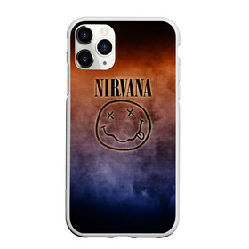 Чехол для iPhone 11 Pro матовый с принтом Nirvana в Белгороде, Силикон |  | band | metal | music | nirvana | rock | атрибутика | группа | метал | музыка | рок