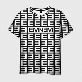 Мужская футболка 3D с принтом Eminem в Белгороде, 100% полиэфир | прямой крой, круглый вырез горловины, длина до линии бедер | eminem | hip hop | hiphop | mc | rap | брюс | еменем | еминем | зачитал | маршалл | мс | мэтерс | реп | репер | речитатив | рэп | рэпер | хип | хипхоп | хоп | хорроркор | эменем | эминем