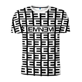 Мужская футболка 3D спортивная с принтом Eminem в Белгороде, 100% полиэстер с улучшенными характеристиками | приталенный силуэт, круглая горловина, широкие плечи, сужается к линии бедра | eminem | hip hop | hiphop | mc | rap | брюс | еменем | еминем | зачитал | маршалл | мс | мэтерс | реп | репер | речитатив | рэп | рэпер | хип | хипхоп | хоп | хорроркор | эменем | эминем