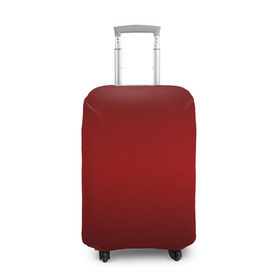 Чехол для чемодана 3D с принтом Carbon Red-2 в Белгороде, 86% полиэфир, 14% спандекс | двустороннее нанесение принта, прорези для ручек и колес | 