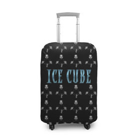Чехол для чемодана 3D с принтом Ice Cube в Белгороде, 86% полиэфир, 14% спандекс | двустороннее нанесение принта, прорези для ручек и колес | hip hop | hiphop | ice cube | mc | n.w.a | rap | айс | гангса | джексон | западное побережье | куб | кубе | кубик льда | кьюб | мс | о ши | оши | реп | репер | речитатив | рэп | рэпер | хип | хипхоп | хоп