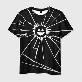 Мужская футболка 3D с принтом Черное Зеркало в Белгороде, 100% полиэфир | прямой крой, круглый вырез горловины, длина до линии бедер | Тематика изображения на принте: black mirror | черное зеркало