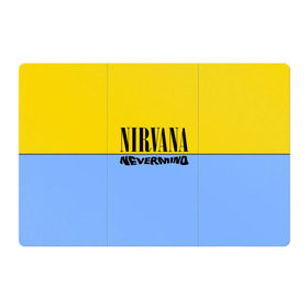 Магнитный плакат 3Х2 с принтом Nirvana nevermino в Белгороде, Полимерный материал с магнитным слоем | 6 деталей размером 9*9 см | Тематика изображения на принте: cobain | kurt | nevermino | nirvana | альтернативный | гранж | грол | группа | дональд | кобейн | курт | музыка | надпись | нервана | нирвана | новоселич | певец | рок | смайл | смайлик | солист