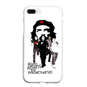 Чехол для iPhone 7Plus/8 Plus матовый с принтом Rage Against the Machine в Белгороде, Силикон | Область печати: задняя сторона чехла, без боковых панелей | rage against the machine | альтернативный | америка | американская рок группа | брэд уилк | жанр | зак де ла роча | калифорния | лос анджелес | метал | музыка | ню метал | рок | рэп метал | рэп рок | рэпкор | сша