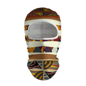 Балаклава 3D с принтом Африканская мозаика в Белгороде, 100% полиэстер, ткань с особыми свойствами — Activecool | плотность 150–180 г/м2; хорошо тянется, но при этом сохраняет форму. Закрывает шею, вокруг отверстия для глаз кайма. Единый размер | Тематика изображения на принте: afrika | pattern | африка | африканские мотивы | африканские узоры | солнце | узор | этника | южный континент