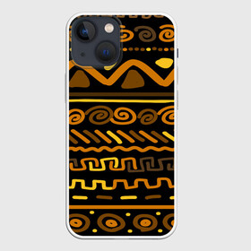 Чехол для iPhone 13 mini с принтом Стильная африка в Белгороде,  |  | afrika | pattern | африка | африканские мотивы | африканские узоры | солнце | узор | этника | южный континент