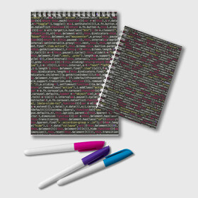 Блокнот с принтом Programming Программирование в Белгороде, 100% бумага | 48 листов, плотность листов — 60 г/м2, плотность картонной обложки — 250 г/м2. Листы скреплены удобной пружинной спиралью. Цвет линий — светло-серый
 | c | c++ и objective c | code | habr | java | javascript | php | programming | python | ruby | stackoverflow | this
