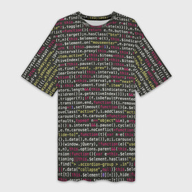 Платье-футболка 3D с принтом Programming , Программирование в Белгороде,  |  | c | c++ и objective c | code | habr | java | javascript | php | programming | python | ruby | stackoverflow | this