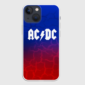 Чехол для iPhone 13 mini с принтом AC DC angeldevil в Белгороде,  |  | ac dc | logo | music | pop | rock | usa | альтернатива | америка | металл | музыка | музыкальный | поп | рок