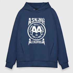 Мужское худи Oversize хлопок с принтом Asking Alexandria в Белгороде, френч-терри — 70% хлопок, 30% полиэстер. Мягкий теплый начес внутри —100% хлопок | боковые карманы, эластичные манжеты и нижняя кромка, капюшон на магнитной кнопке | aa | alexandria | asking | аа | александрия | аликсандрия | аскен | аскенг | аскин | аскинг | бен брюс | группа | дэнни уорсноп | метал | музыка | пост | рок | хэви | электроникор