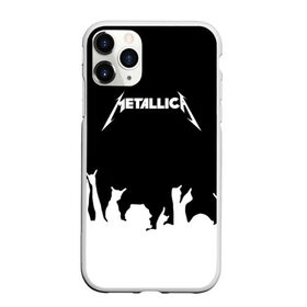 Чехол для iPhone 11 Pro Max матовый с принтом Metallica в Белгороде, Силикон |  | Тематика изображения на принте: metallica | группа | джеймс хэтфилд | кирк хэмметт | ларс ульрих | метал | металика | металлика | миталика | музыка | роберт трухильо | рок | трэш | трэшметал | хард | хардрок | хеви | хевиметал