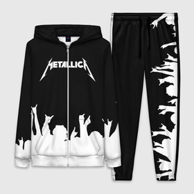 Женский костюм 3D с принтом Metallica в Белгороде,  |  | metallica | группа | джеймс хэтфилд | кирк хэмметт | ларс ульрих | метал | металика | металлика | миталика | музыка | роберт трухильо | рок | трэш | трэшметал | хард | хардрок | хеви | хевиметал