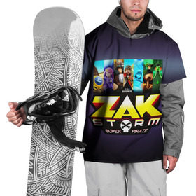 Накидка на куртку 3D с принтом Zak Storm в Белгороде, 100% полиэстер |  | Тематика изображения на принте: zak storm | дети | зак шторм | мультфильмы | сёрфинг