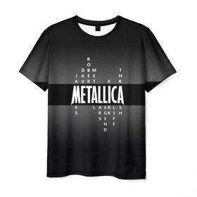Мужская футболка 3D с принтом Участники группы Metallica в Белгороде, 100% полиэфир | прямой крой, круглый вырез горловины, длина до линии бедер | metallica | группа | джеймс хэтфилд | кирк хэмметт | ларс ульрих | метал | металика | металлика | миталика | музыка | роберт трухильо | рок | трэш | трэшметал | хард | хардрок | хеви | хевиметал